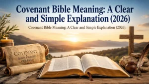 Covenant Bible Meaning: A Clear and Simple Explanation