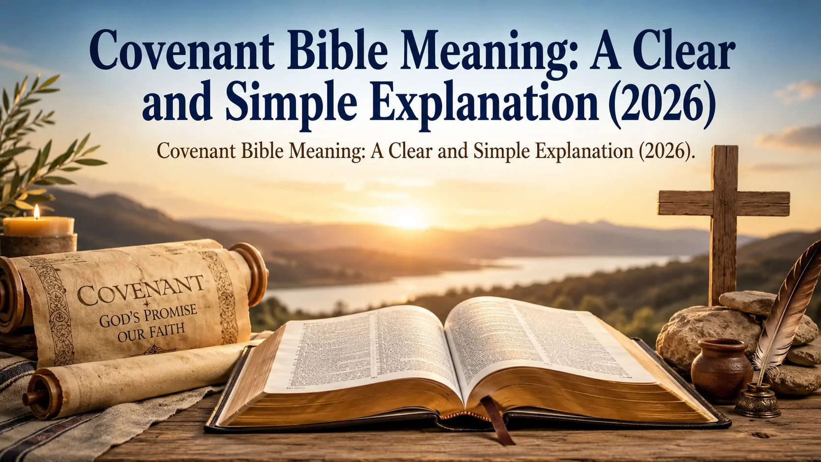 Covenant Bible Meaning: A Clear and Simple Explanation