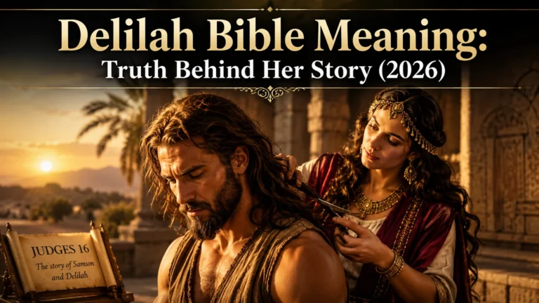 Delilah Bible Meaning: Truth Behind Her Story