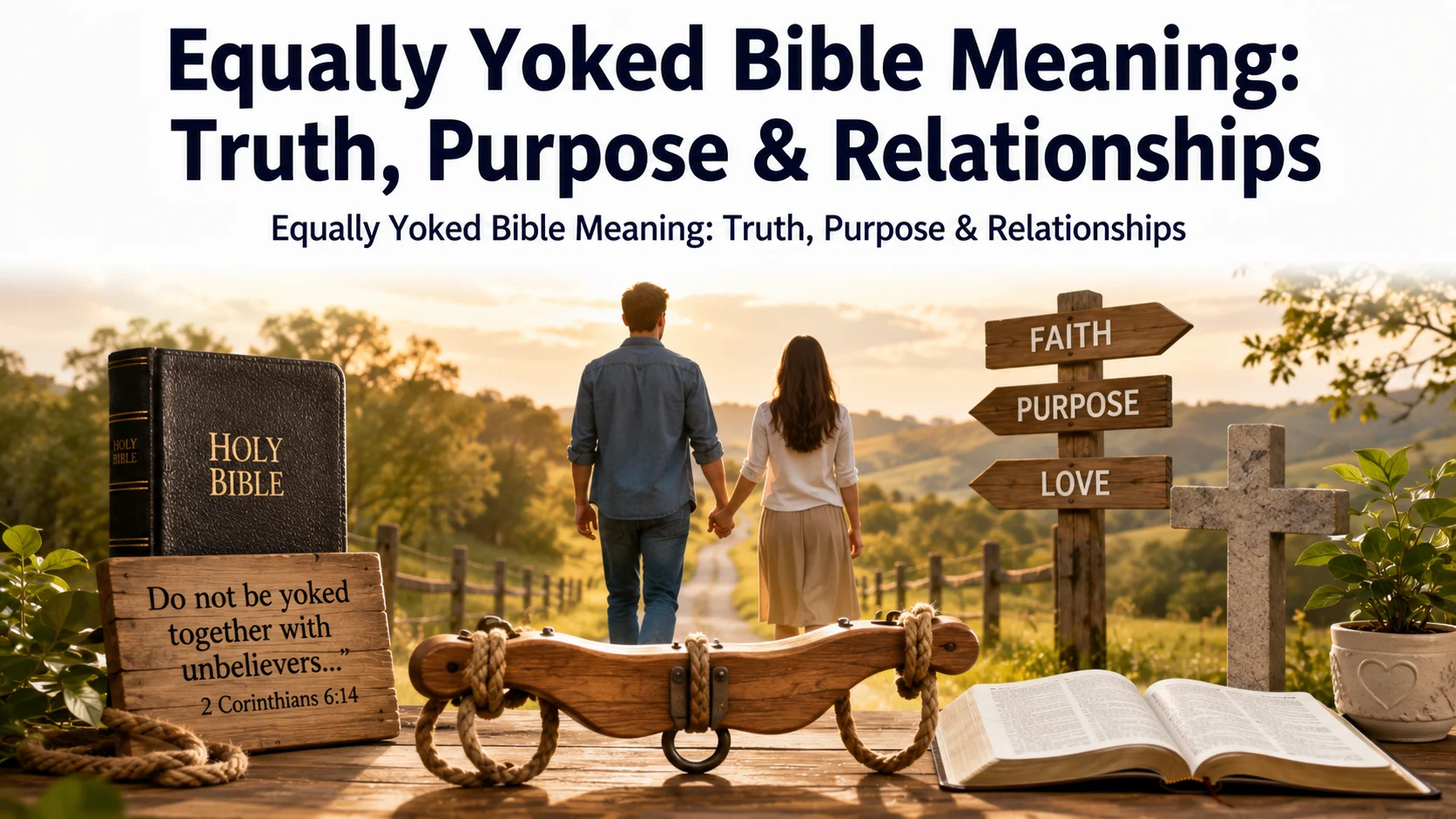 Equally Yoked Bible Meaning: Truth, Purpose & Relationships
