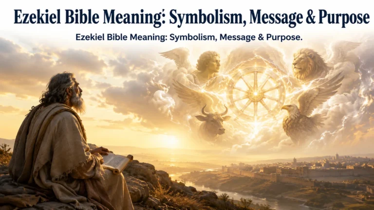 Ezekiel Bible Meaning