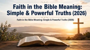 Faith in the Bible Meaning: Simple & Powerful Truths