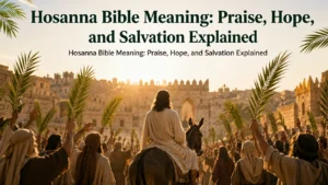 Hosanna Bible Meaning: Praise, Hope, and Salvation Explained