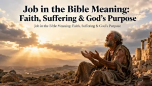 Job in the Bible Meaning