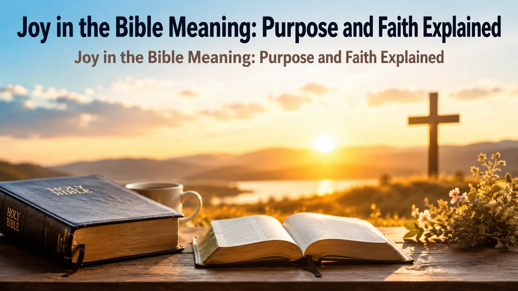 Joy in the Bible Meaning: Purpose and Faith Explained