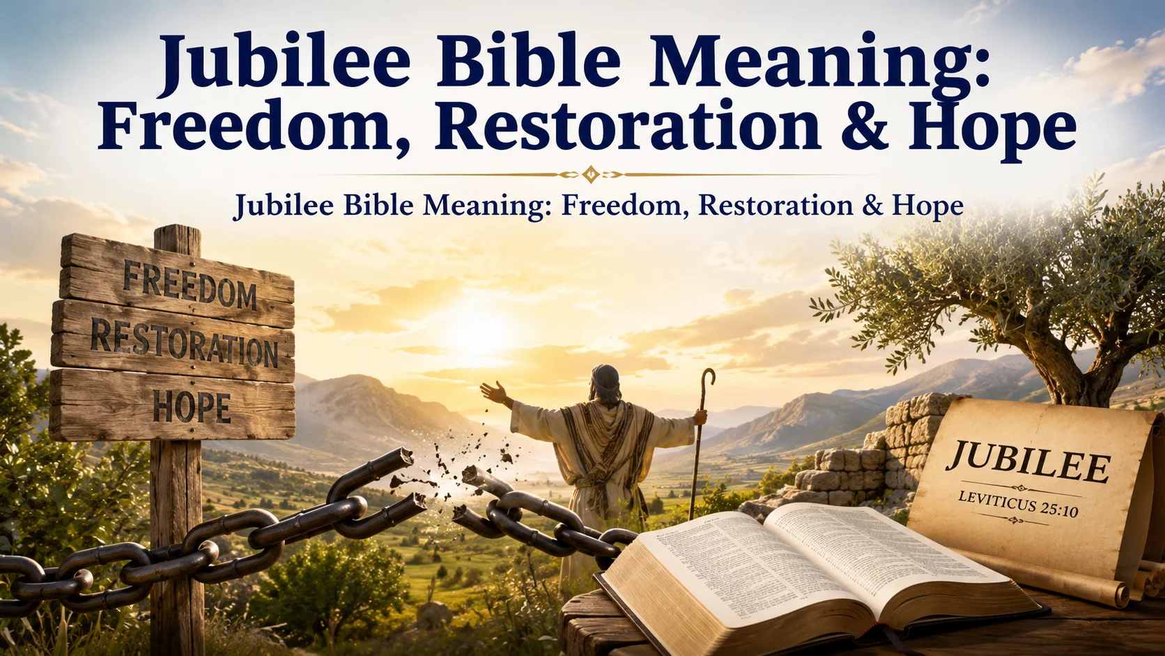 Jubilee Bible Meaning: Freedom, Restoration & Hope