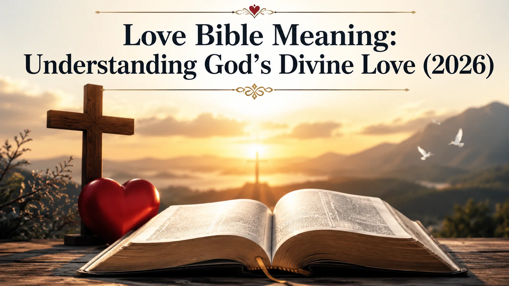 Love Bible Meaning: Understanding God’s Divine Love (2026)