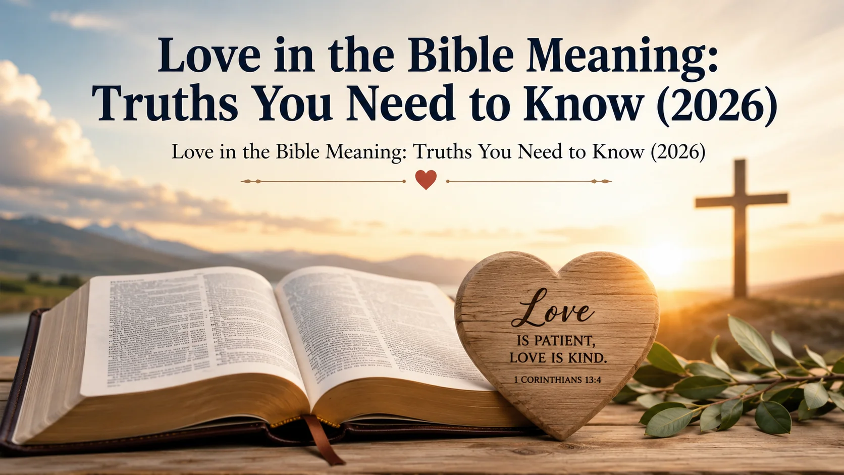  Love in the Bible Meaning: Truths You Need to Know