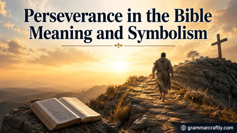 Perseverance in the Bible Meaning and Symbolism