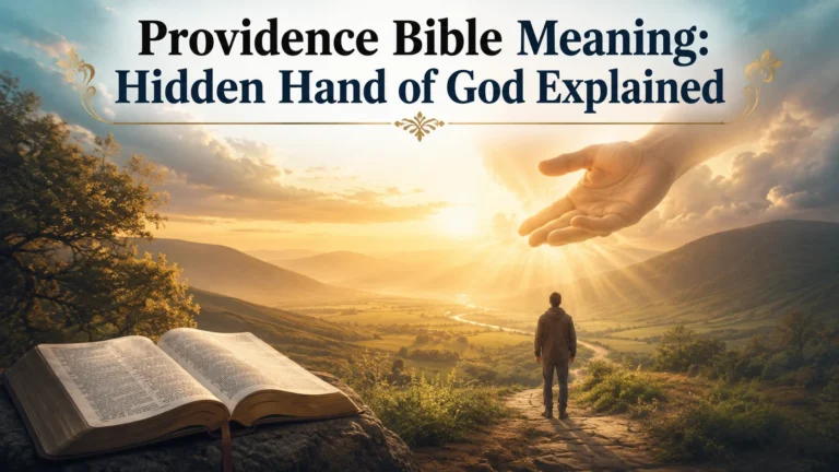 Providence Bible Meaning: Hidden Hand of God Explained