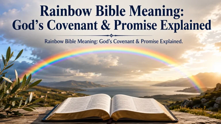 Rainbow Bible Meaning: God’s Covenant & Promise Explained