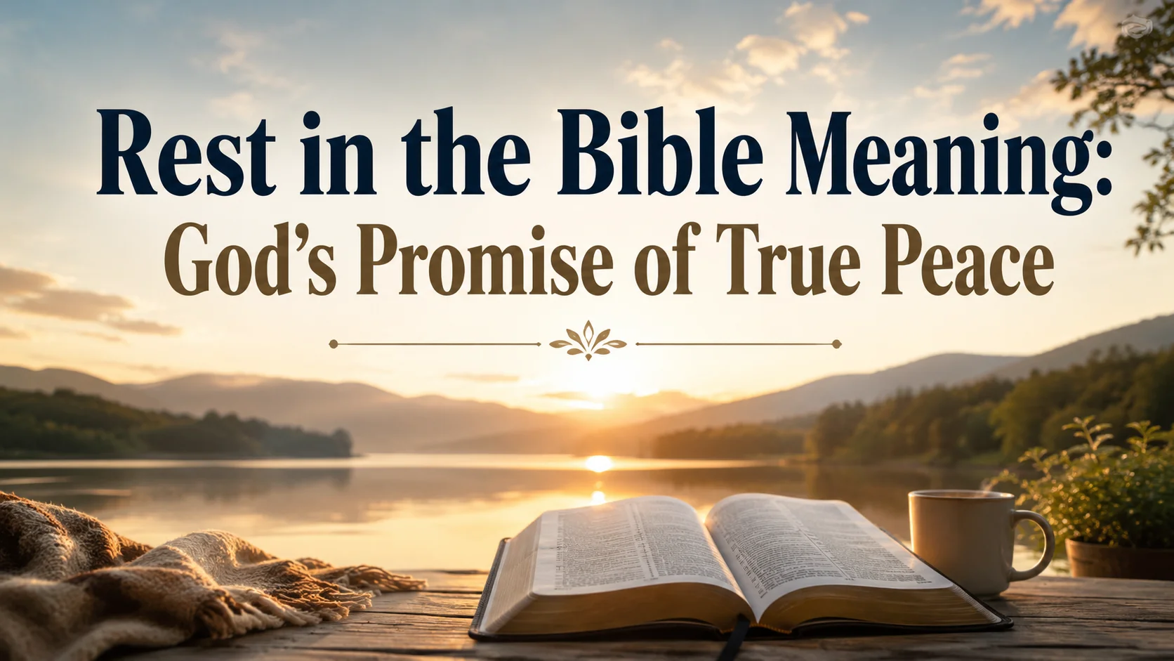 Rest in the Bible Meaning: God’s Promise of True Peace