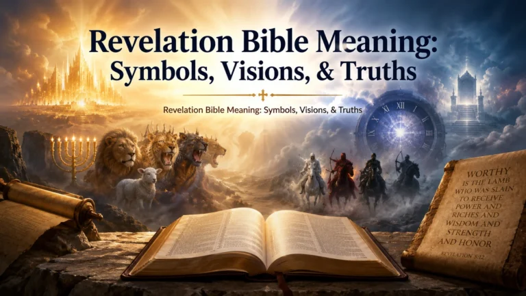 Revelation Bible Meaning: Symbols, Visions, & Truths