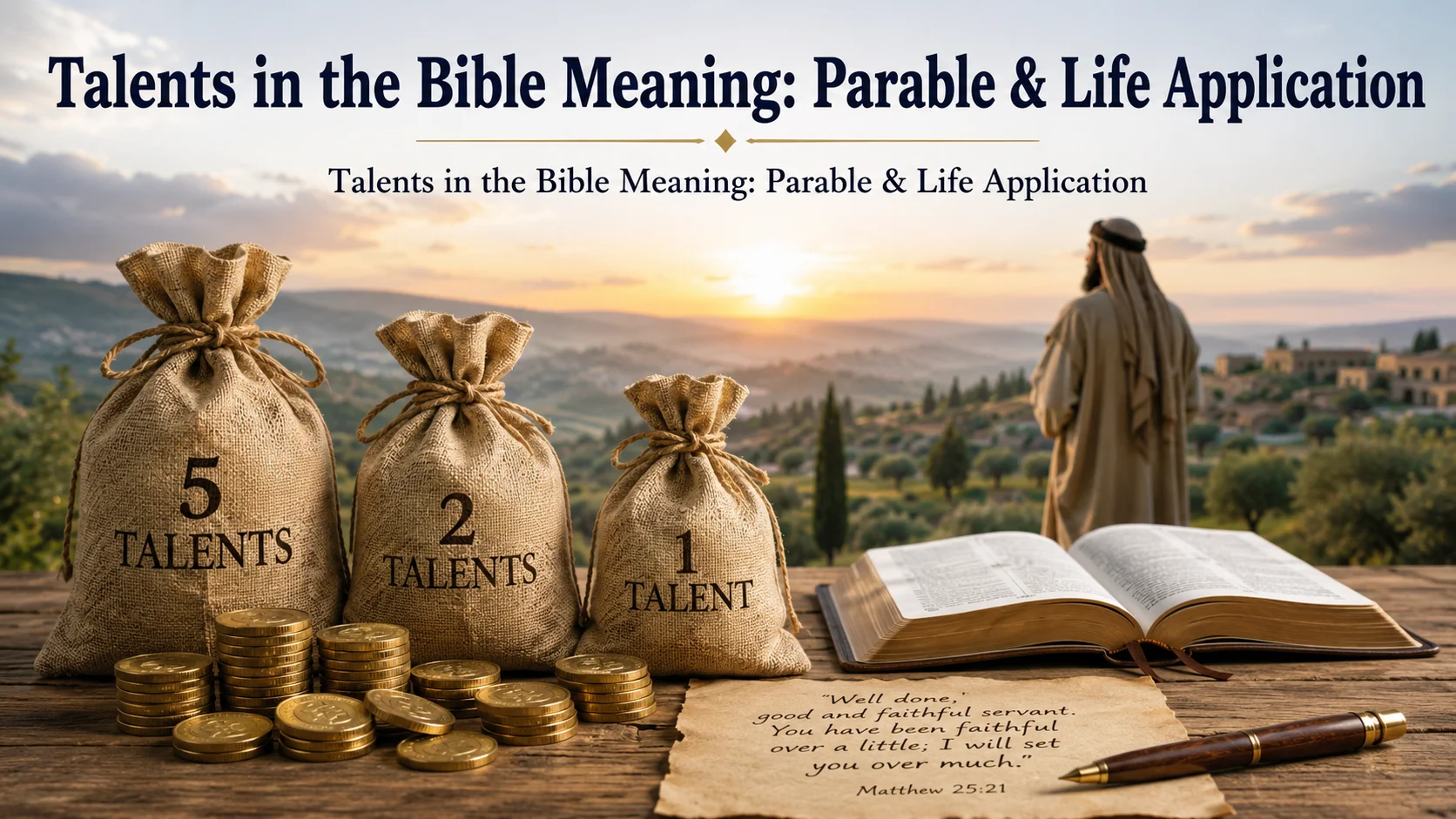 Talents in the Bible Meaning: Parable & Life Application