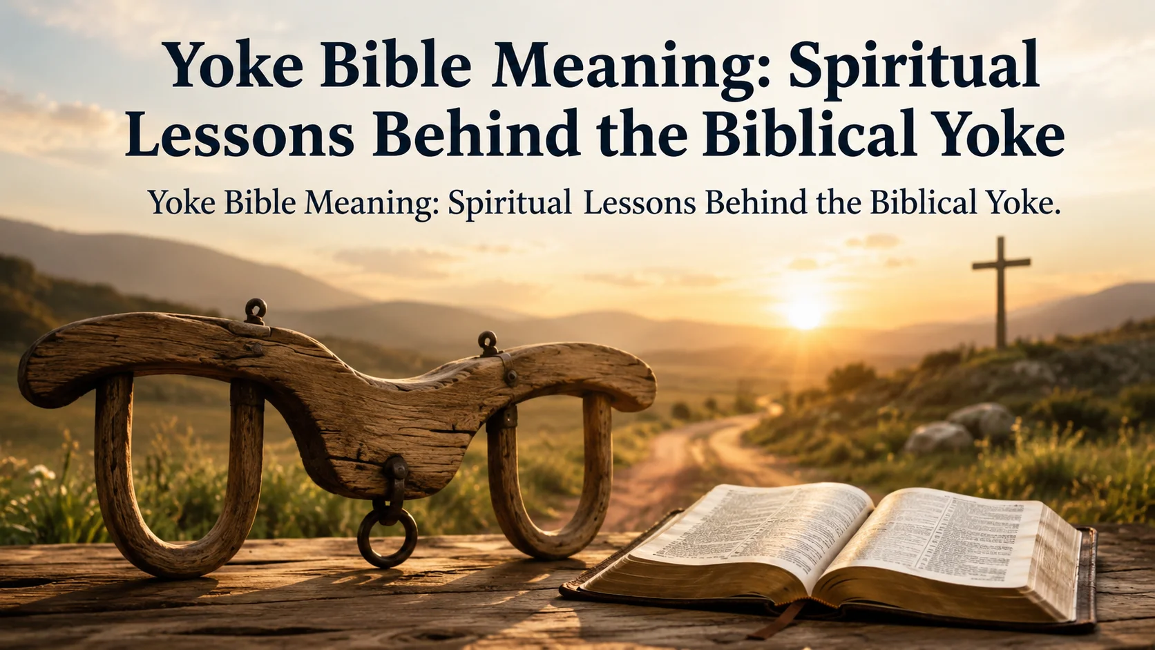 Yoke Bible Meaning: Spiritual Lessons Behind the Biblical Yoke