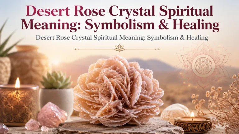 Desert Rose Crystal Spiritual Meaning: Symbolism & Healing