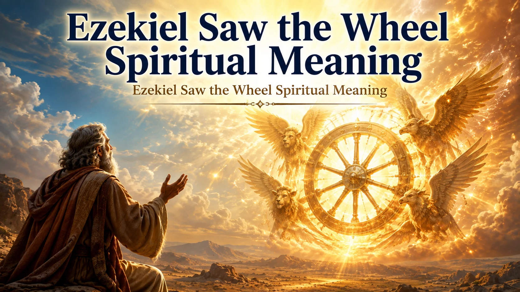 Ezekiel Saw the Wheel Spiritual Meaning