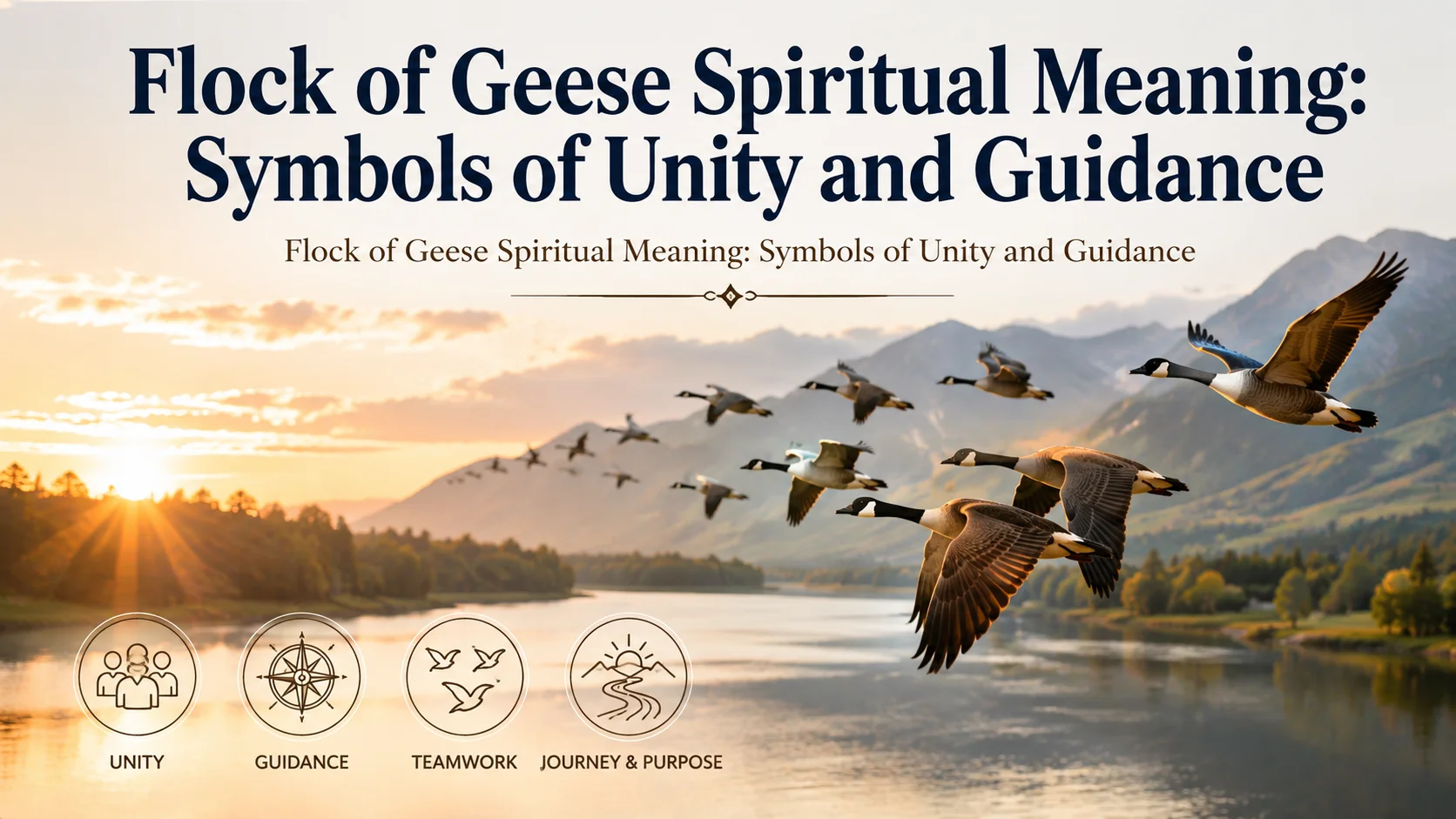 Flock of Geese Spiritual Meaning: Symbols of Unity and Guidance