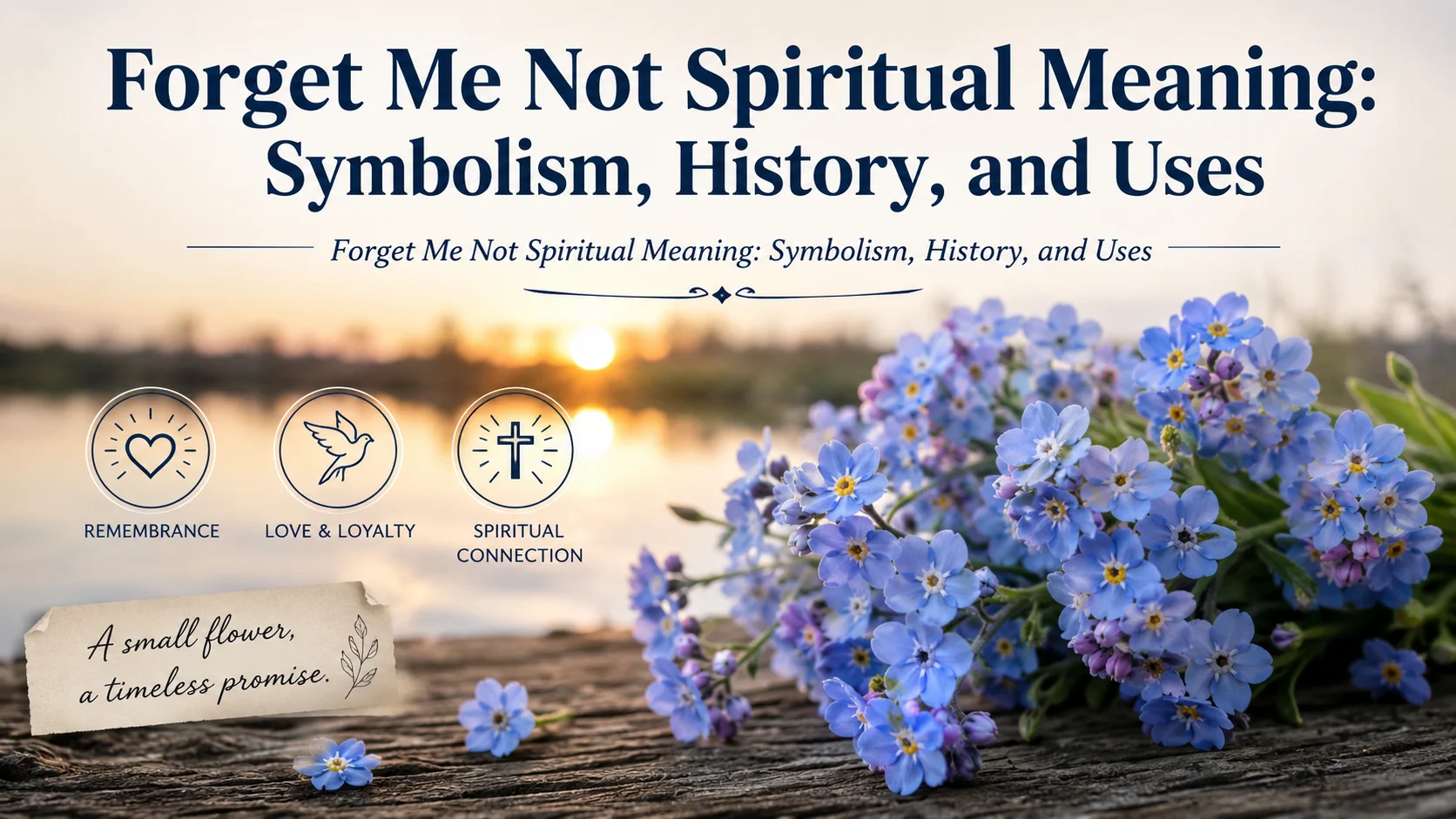 Forget Me Not Spiritual Meaning: Symbolism, History, and Uses