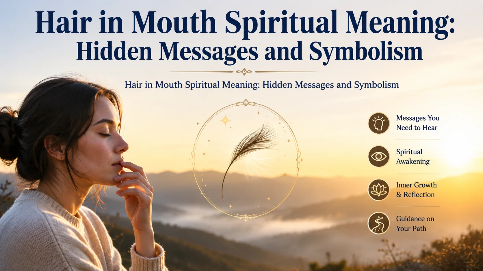 Hair in Mouth Spiritual Meaning: Hidden Messages and Symbolism