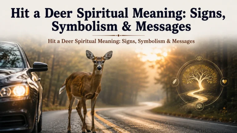 Hit a Deer Spiritual Meaning: Signs, Symbolism & Messages