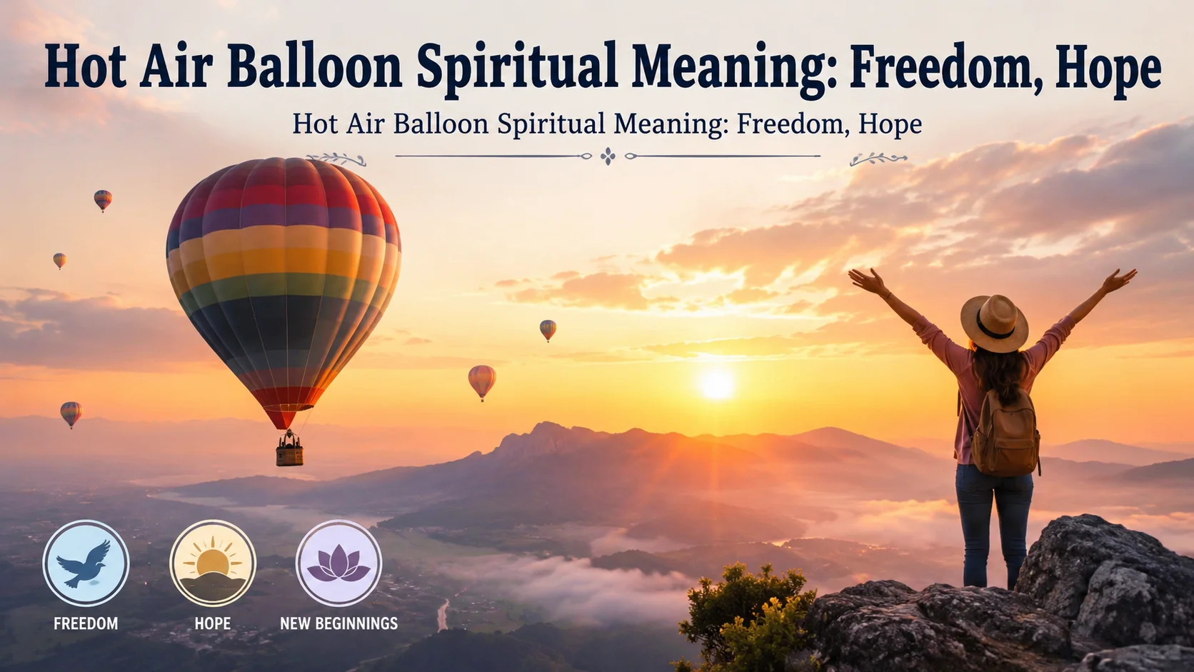 Hot Air Balloon Spiritual Meaning: Freedom, Hope