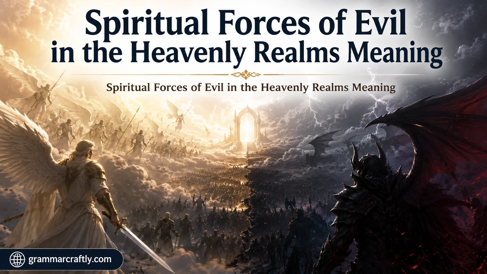 Spiritual Forces of Evil in the Heavenly Realms Meaning