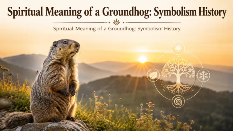 Spiritual Meaning of a Groundhog: Symbolism History
