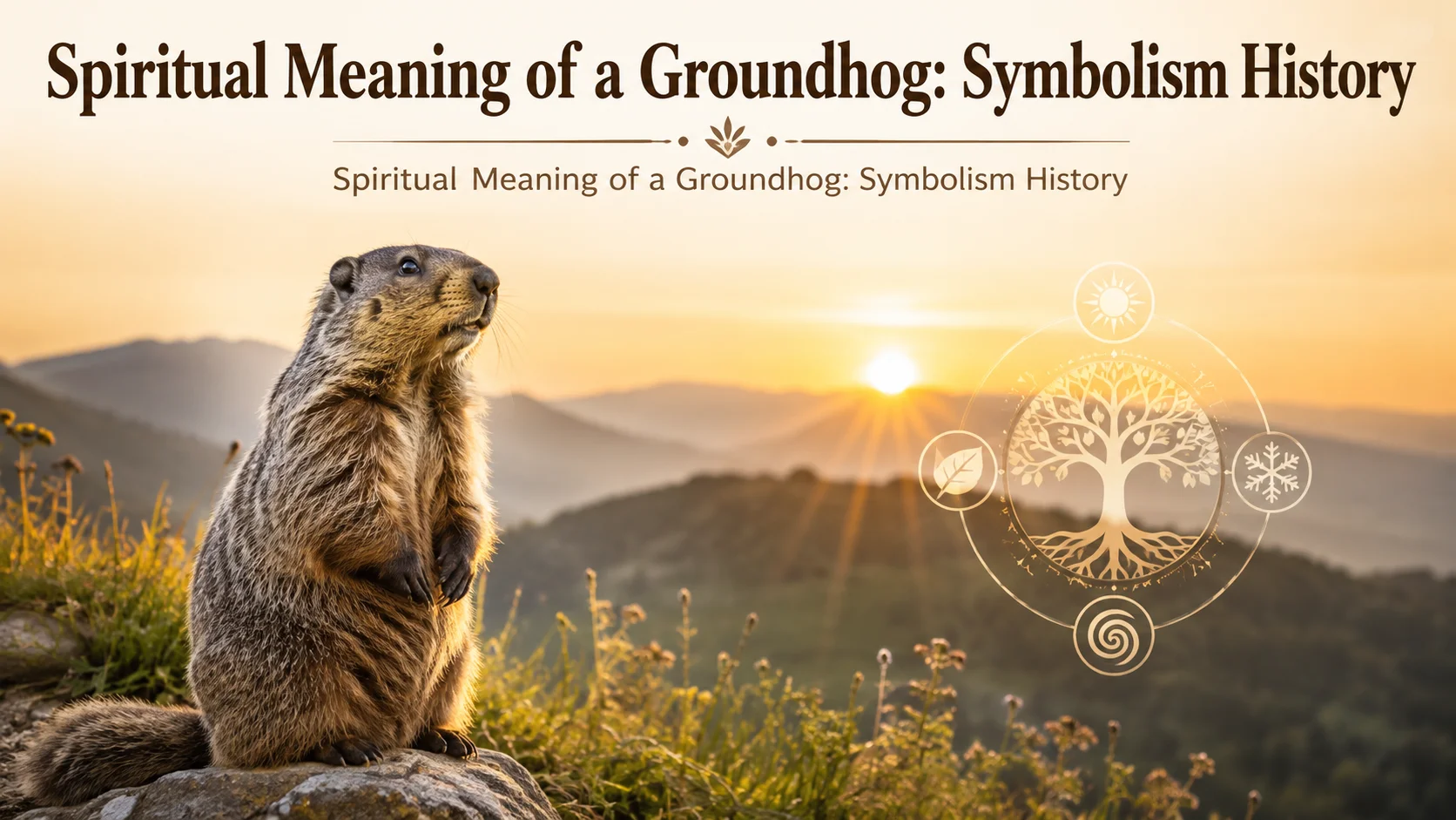 Spiritual Meaning of a Groundhog: Symbolism History