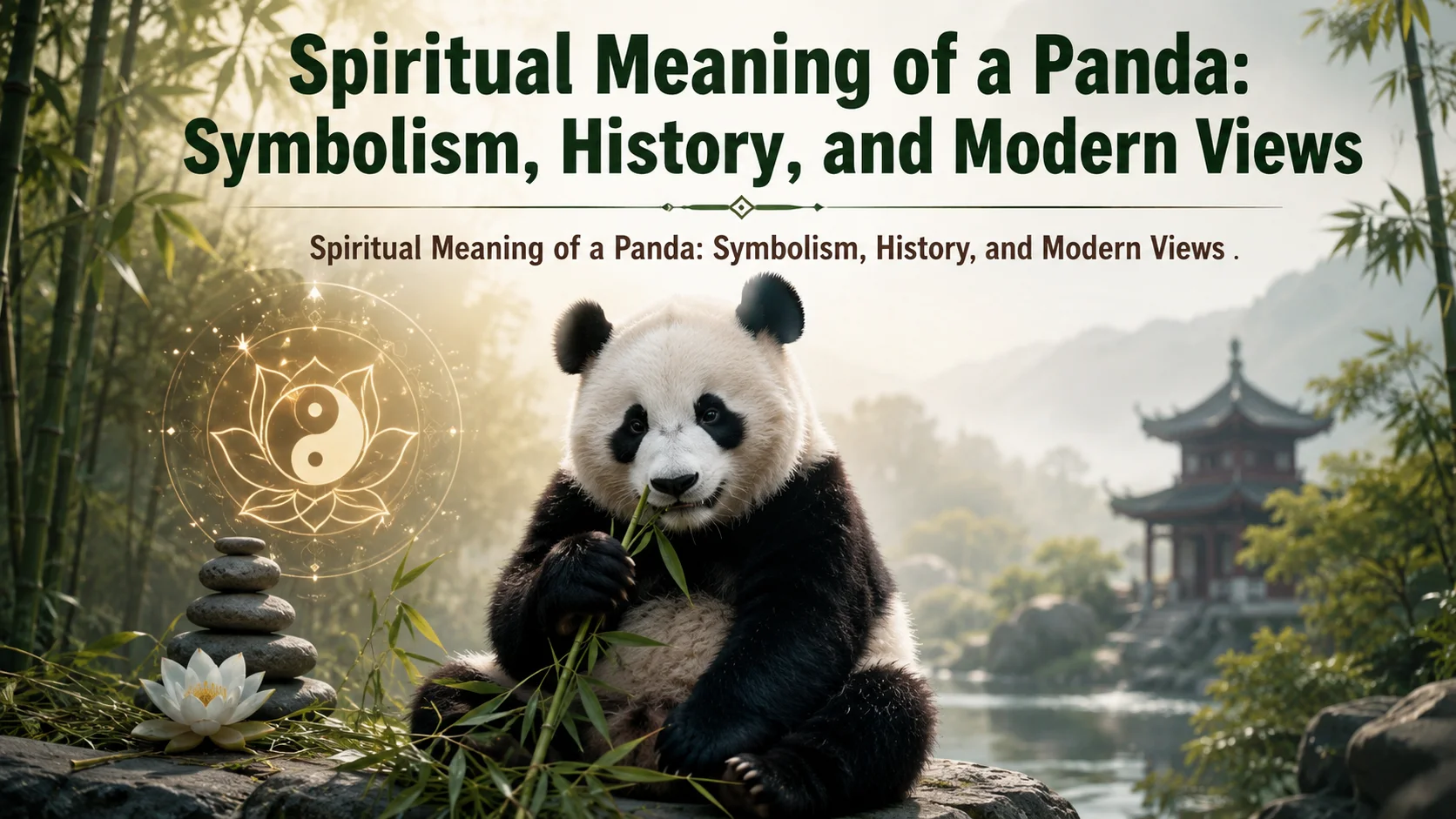 Spiritual Meaning of a Panda: Symbolism, History, and Modern Views