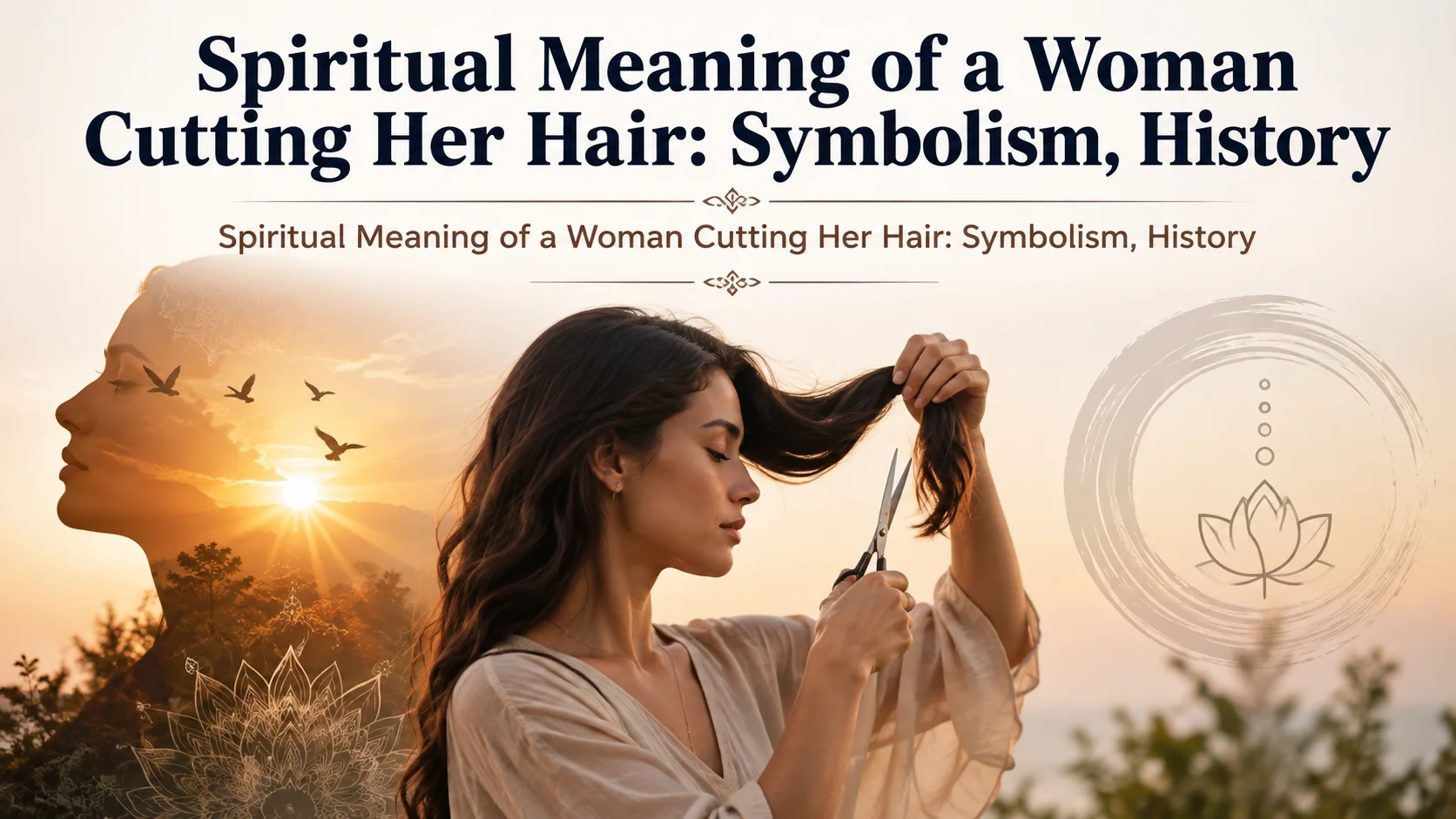 Spiritual Meaning of a Woman Cutting Her Hair: Symbolism, History