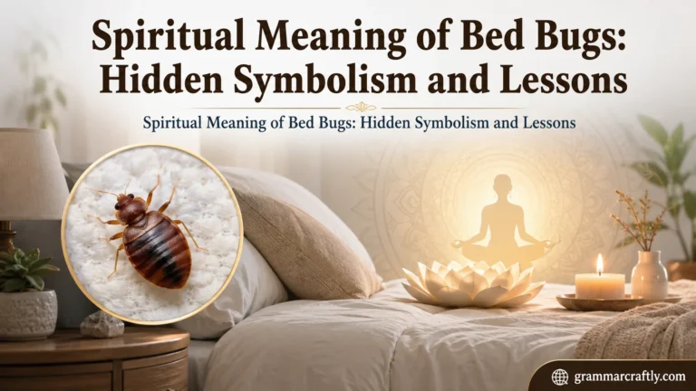 Spiritual Meaning of Bed Bugs: Hidden Symbolism and Lessons
