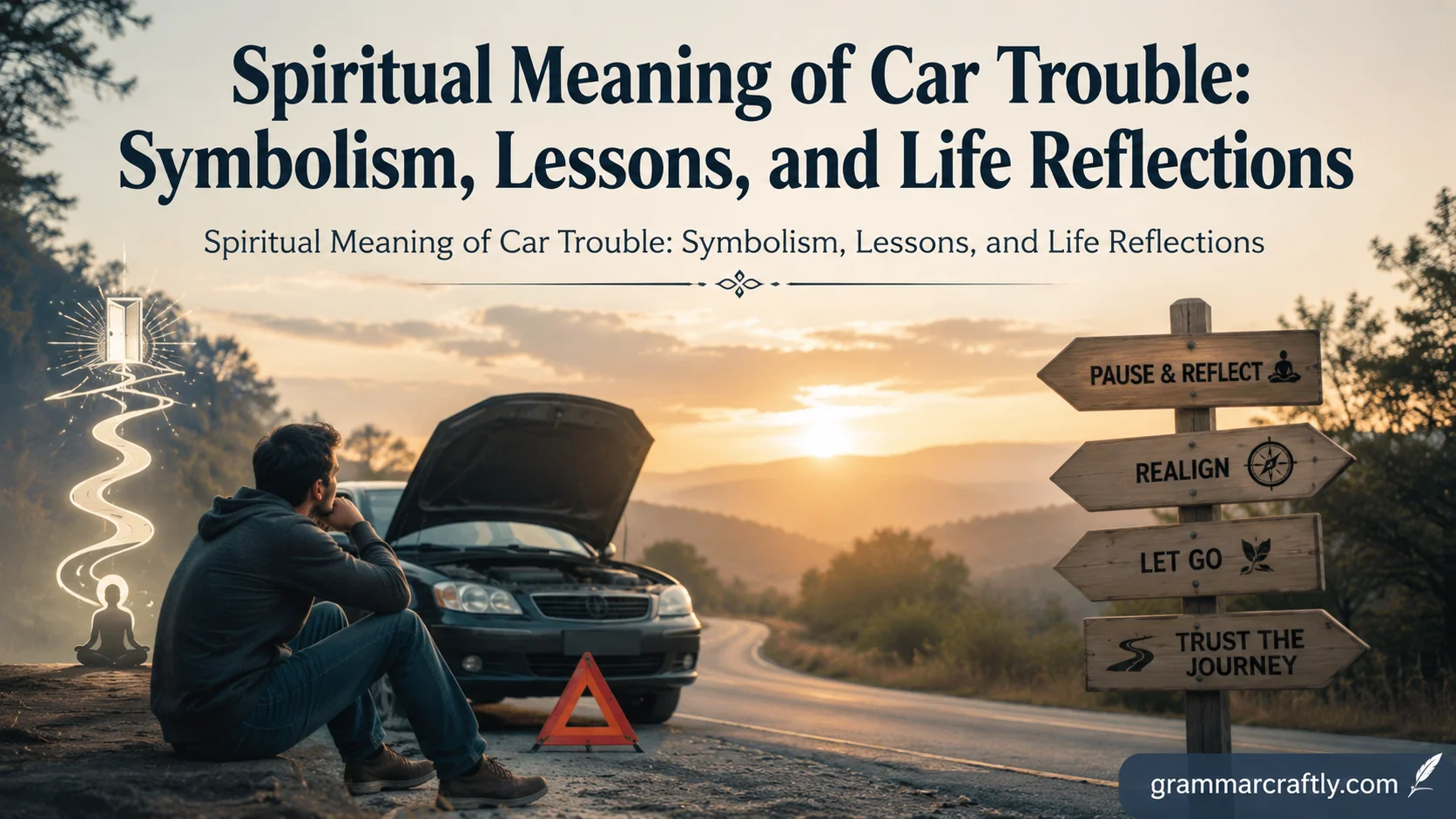 Spiritual Meaning of Car Trouble: Symbolism, Lessons, and Life Reflections