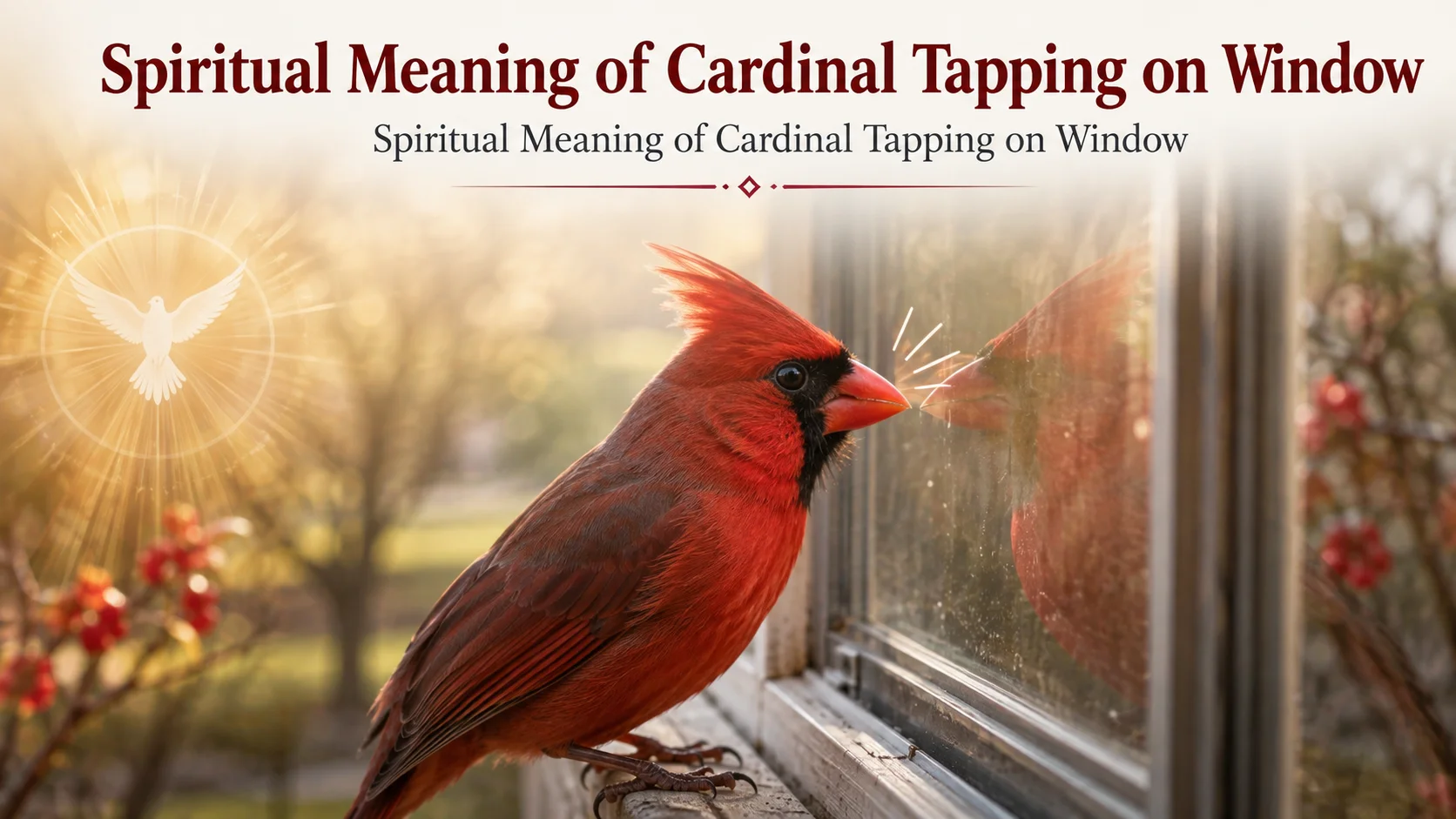 Spiritual Meaning of Cardinal Tapping on Window