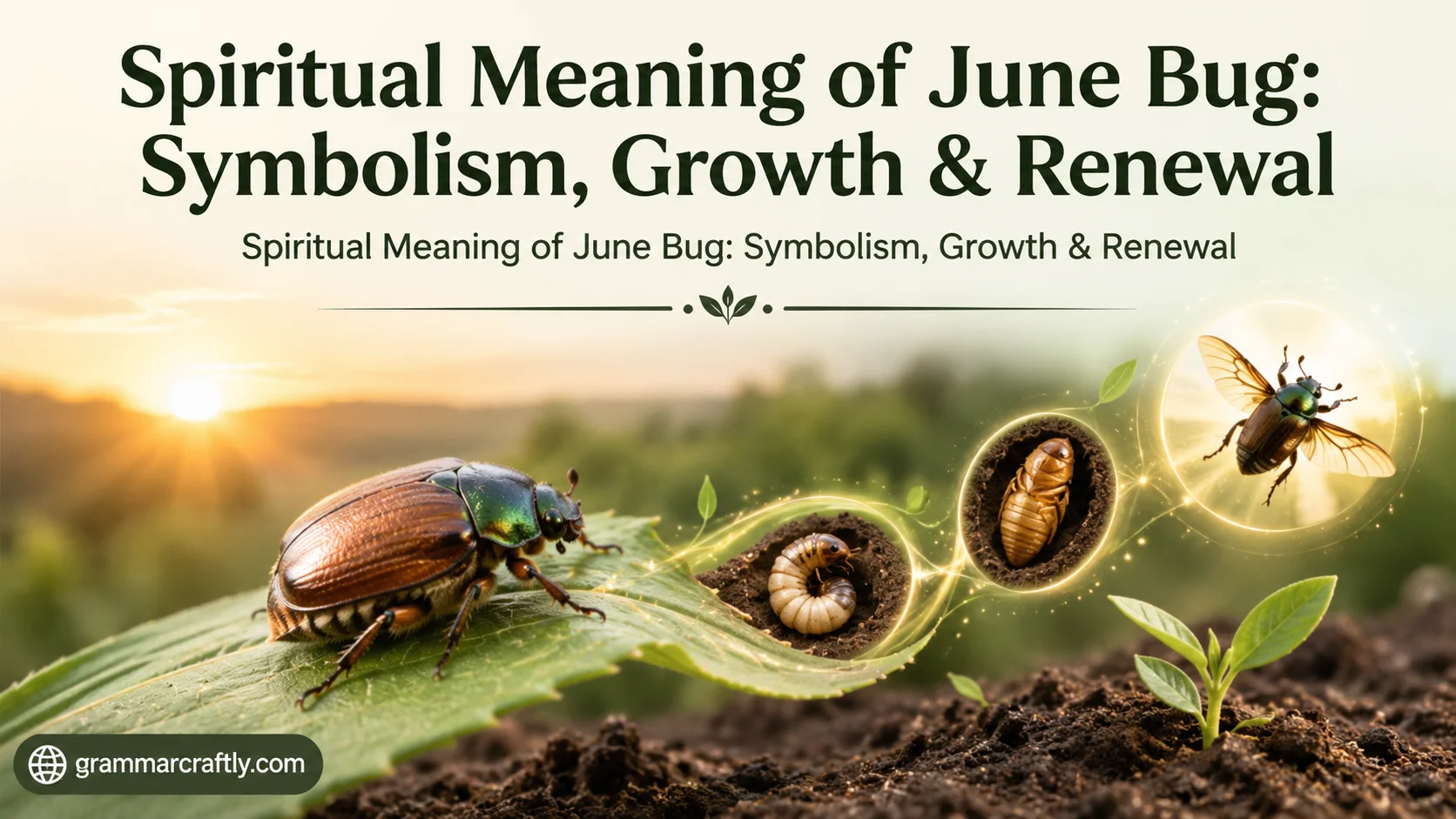 Spiritual Meaning of June Bug: Symbolism, Growth & Renewal