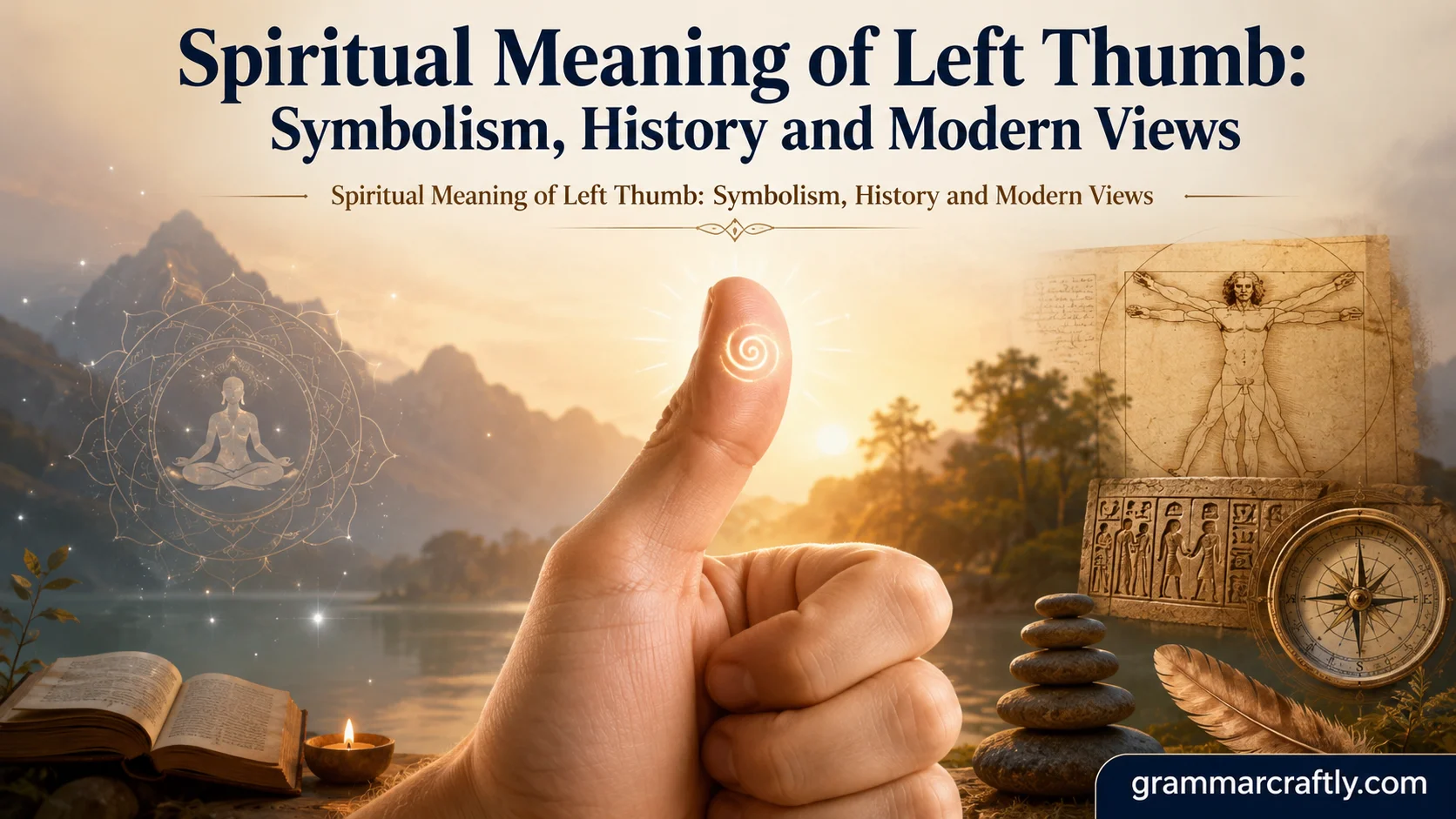 Spiritual Meaning of Left Thumb: Symbolism, History and Modern Views