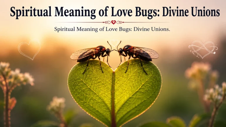 Spiritual Meaning of Love Bugs: Divine Unions
