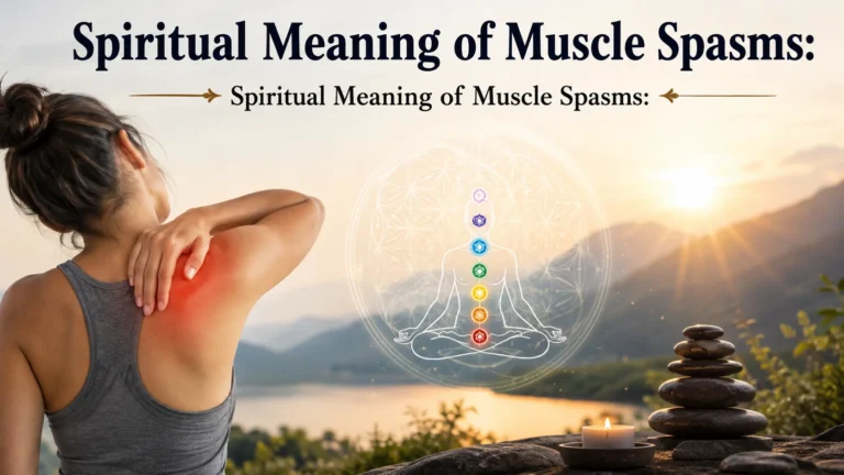 Spiritual Meaning of Muscle Spasms:
