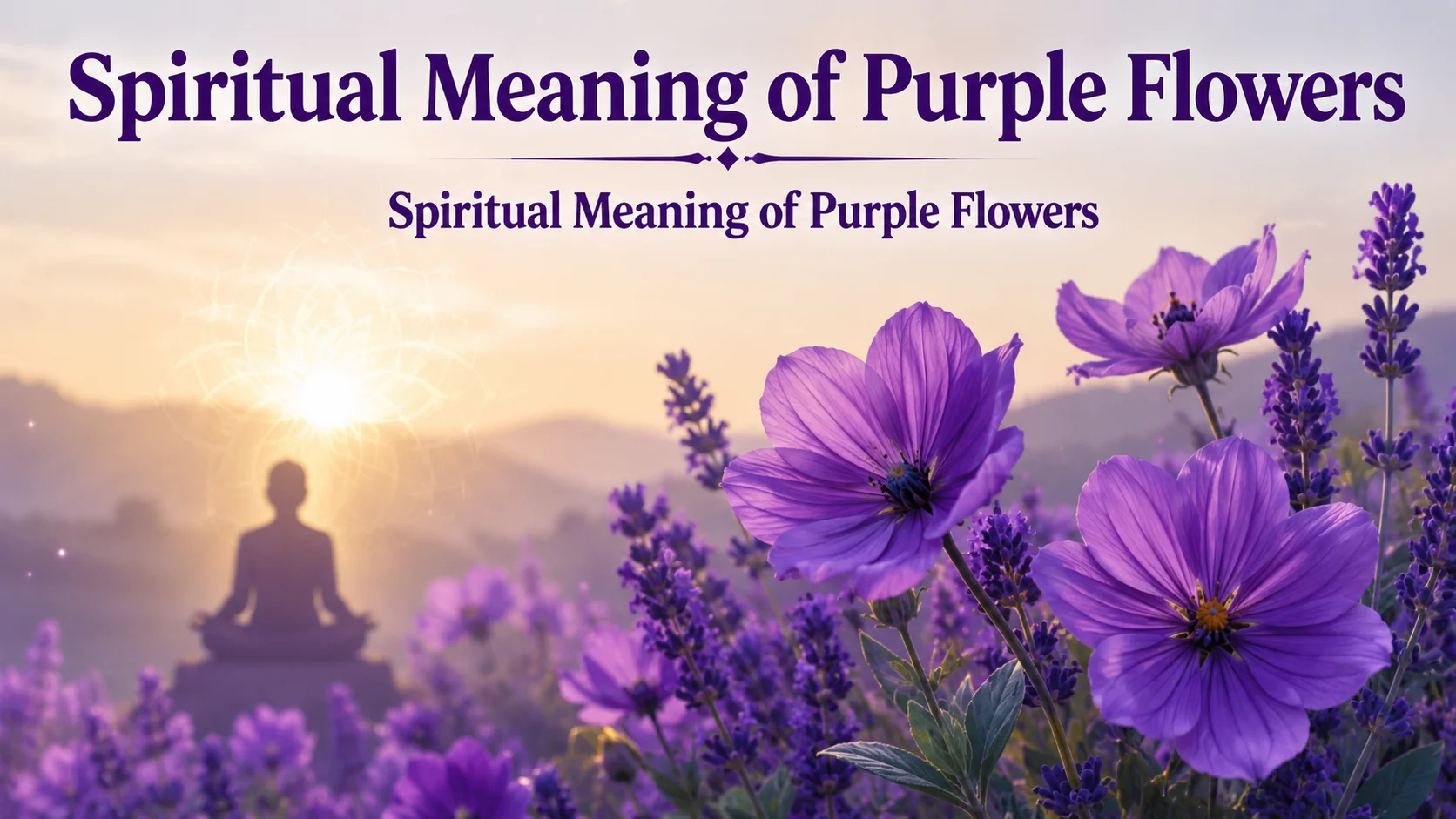 Spiritual Meaning of Purple Flowers