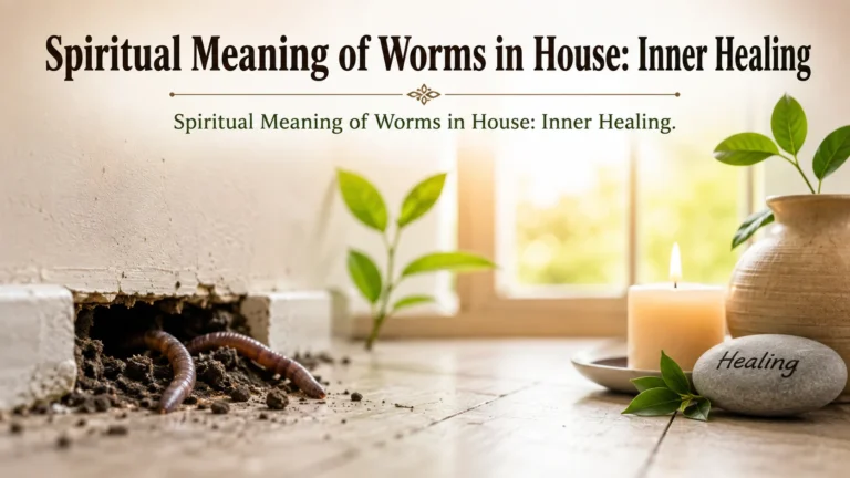 Spiritual Meaning of Worms in House: Inner Healing