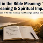 Zeal in the Bible Meaning: True Meaning & Spiritual Impact