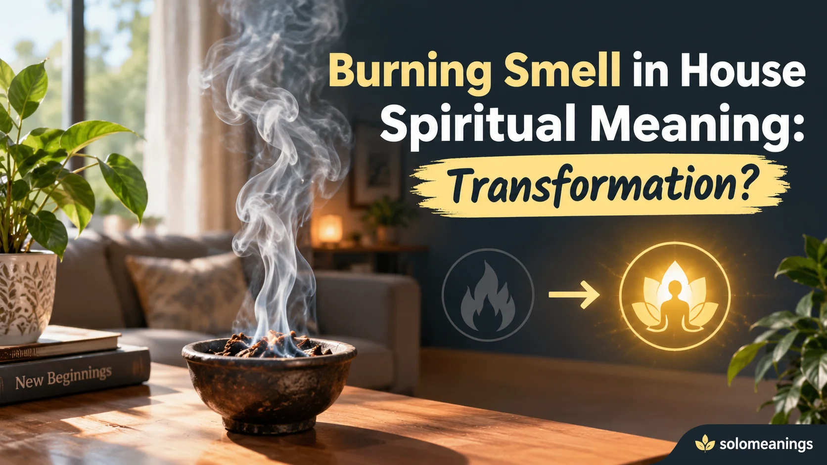 Burning Smell in House Spiritual Meaning: Transformation?