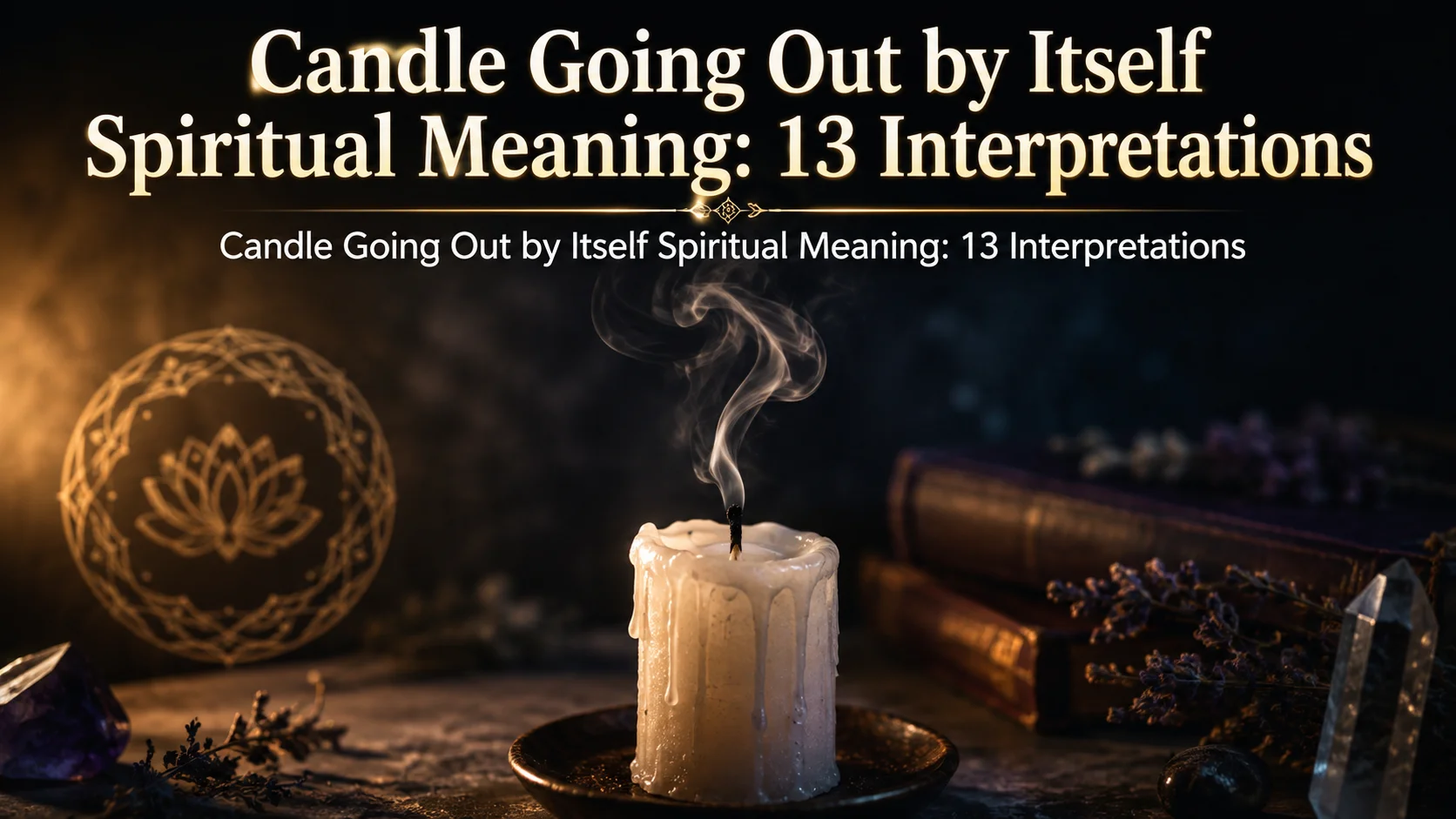 Candle Going Out by Itself Spiritual Meaning: 13 Interpretations