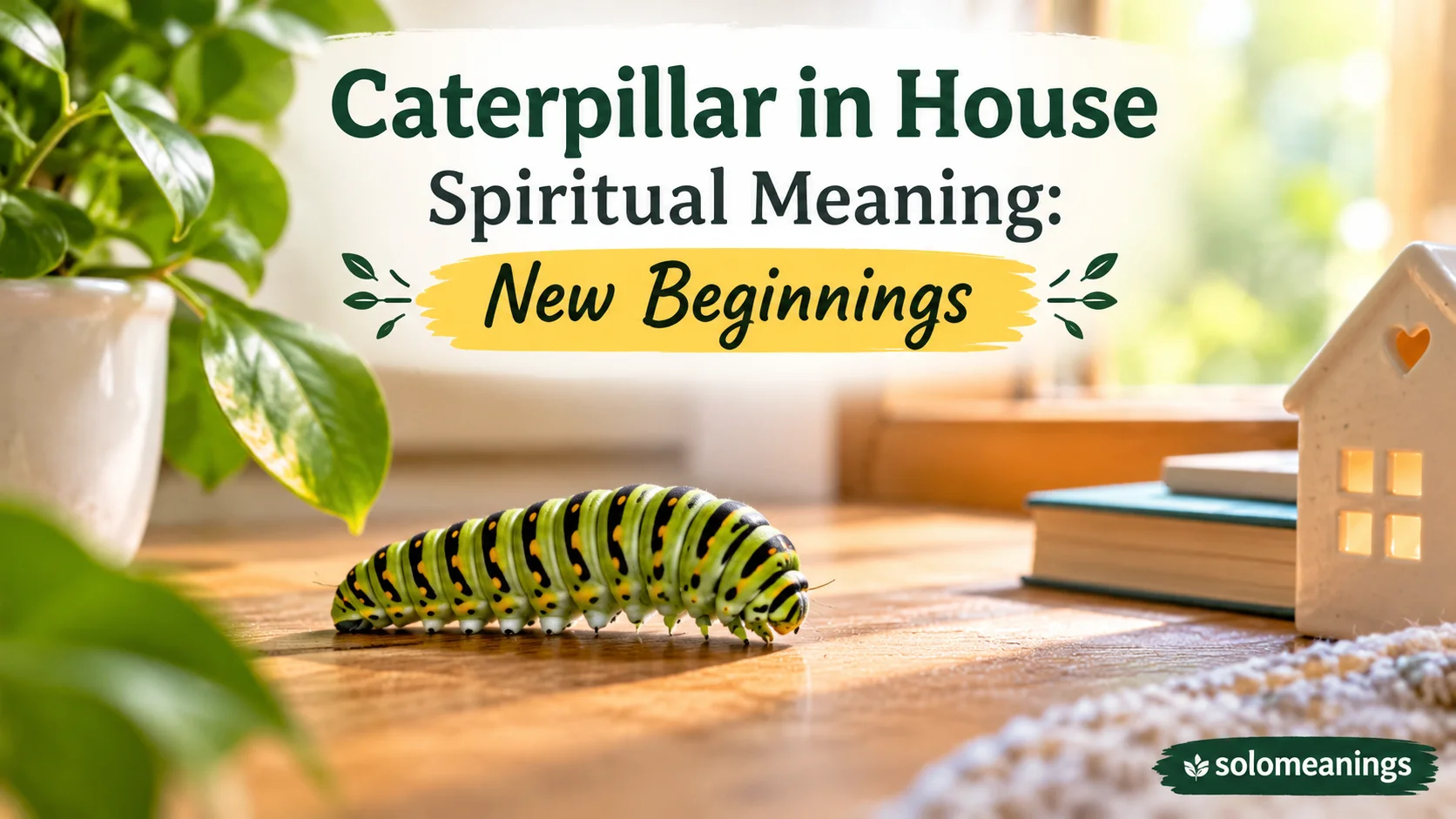 Caterpillar in House Spiritual Meaning: New Beginnings