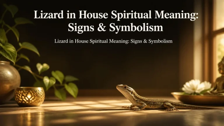 Lizard in House Spiritual Meaning: Signs & Symbolism