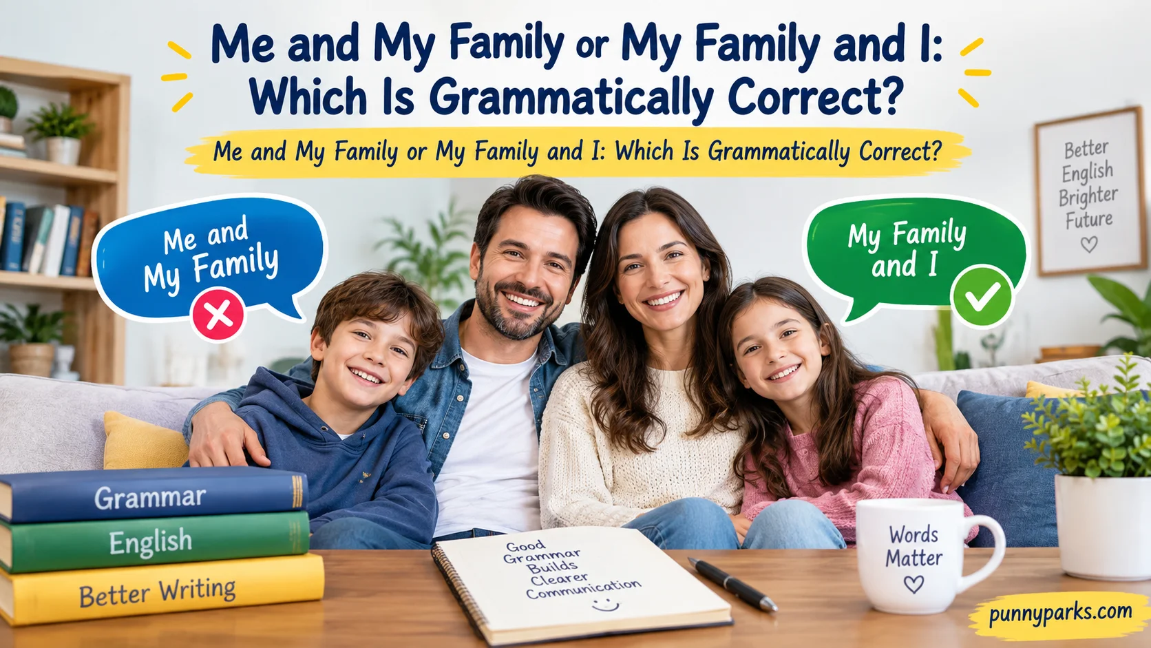 Me and My Family or My Family and I: Which Is Grammatically Correct?