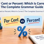 Per Cent or Percent: Which Is Correct? The Complete Grammar Guide