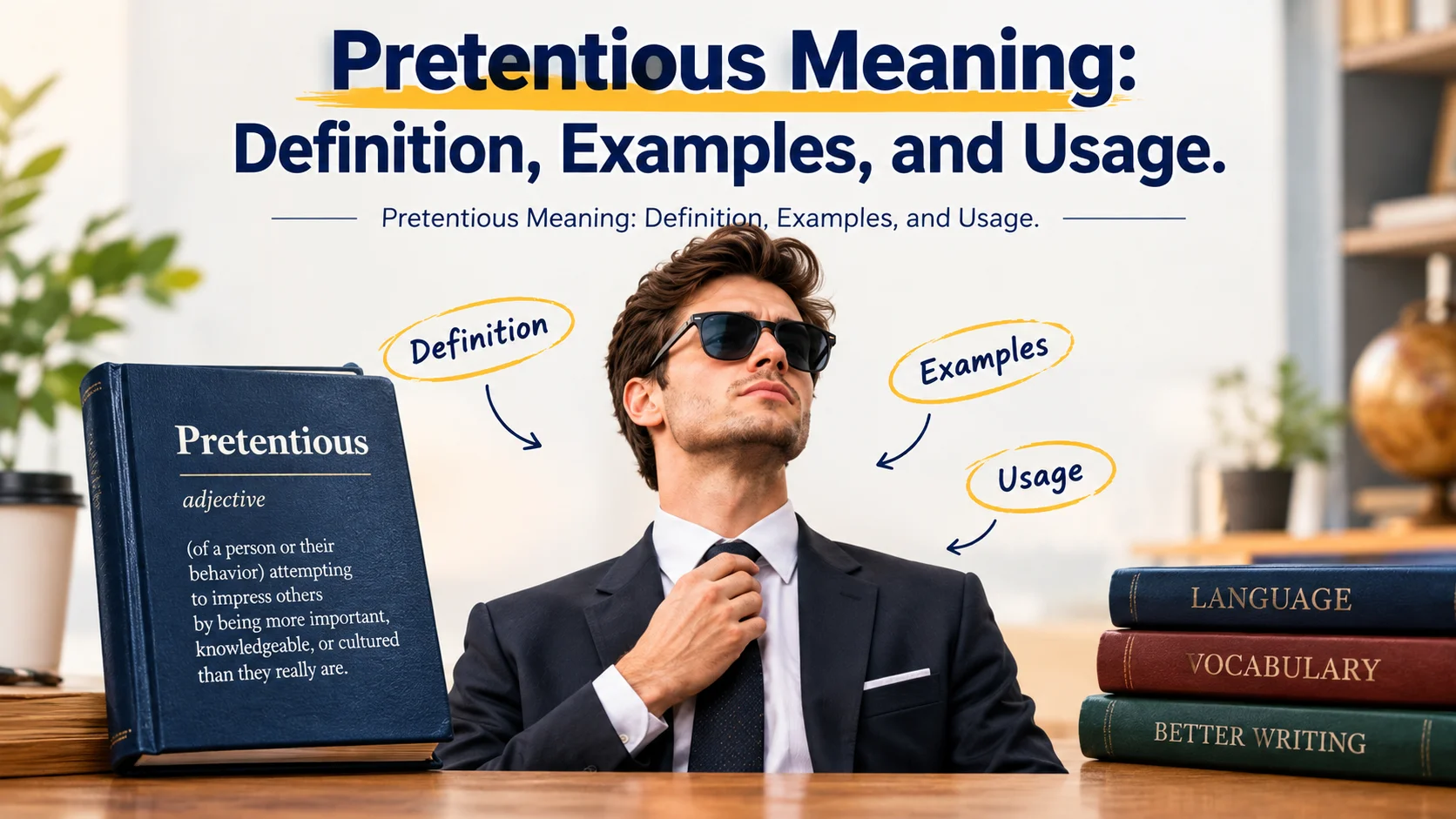 Pretentious Meaning: Definition, Examples, and Usage