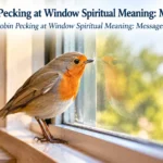 Robin Pecking at Window Spiritual Meaning: Messages