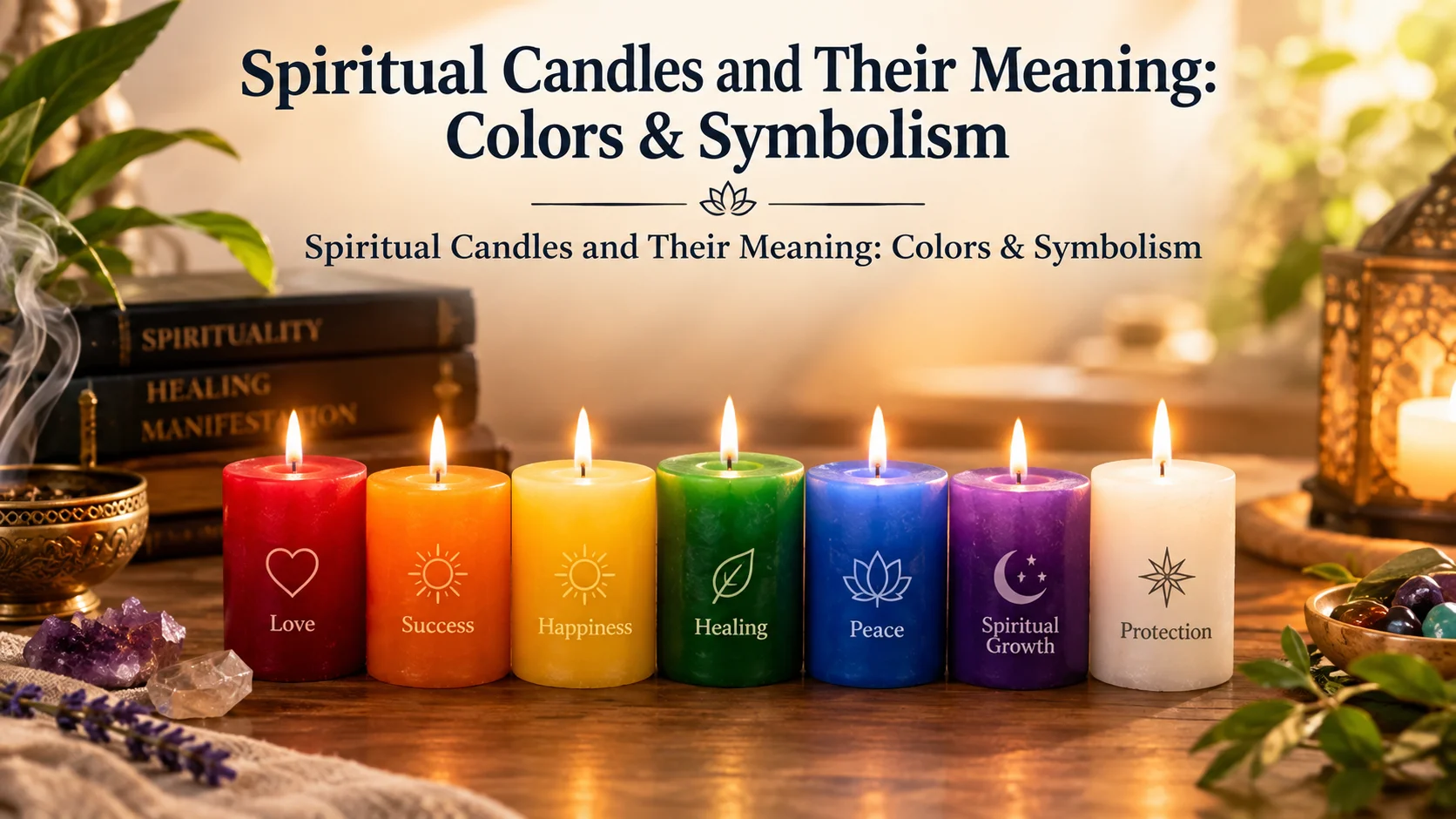Spiritual Candles and Their Meaning: Colors & Symbolism
